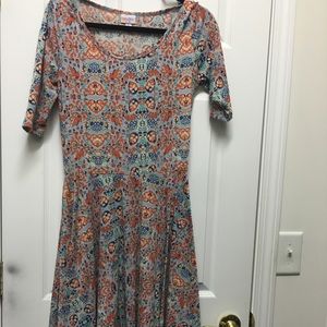 Lovely multicolored Nicole Dress LLR